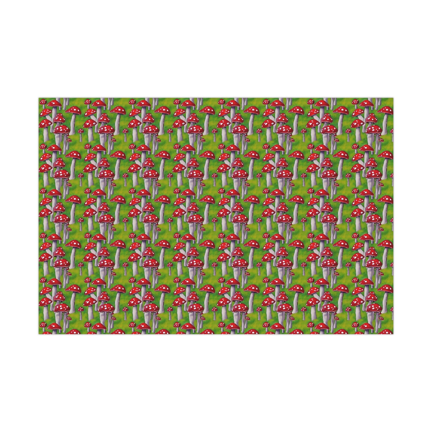 Mushroom Gift Wrapping Paper