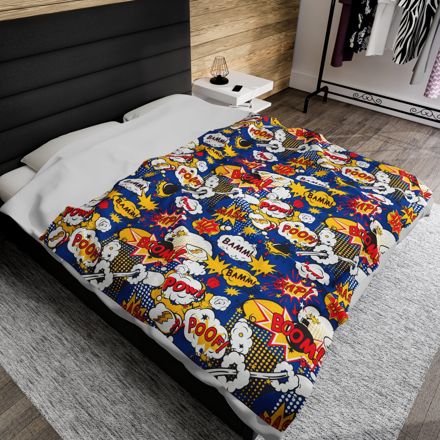 Poof comic Plush Blanket