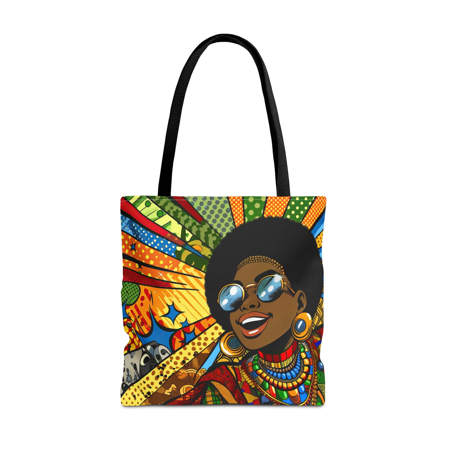 Girl Power Comic Tote Bag