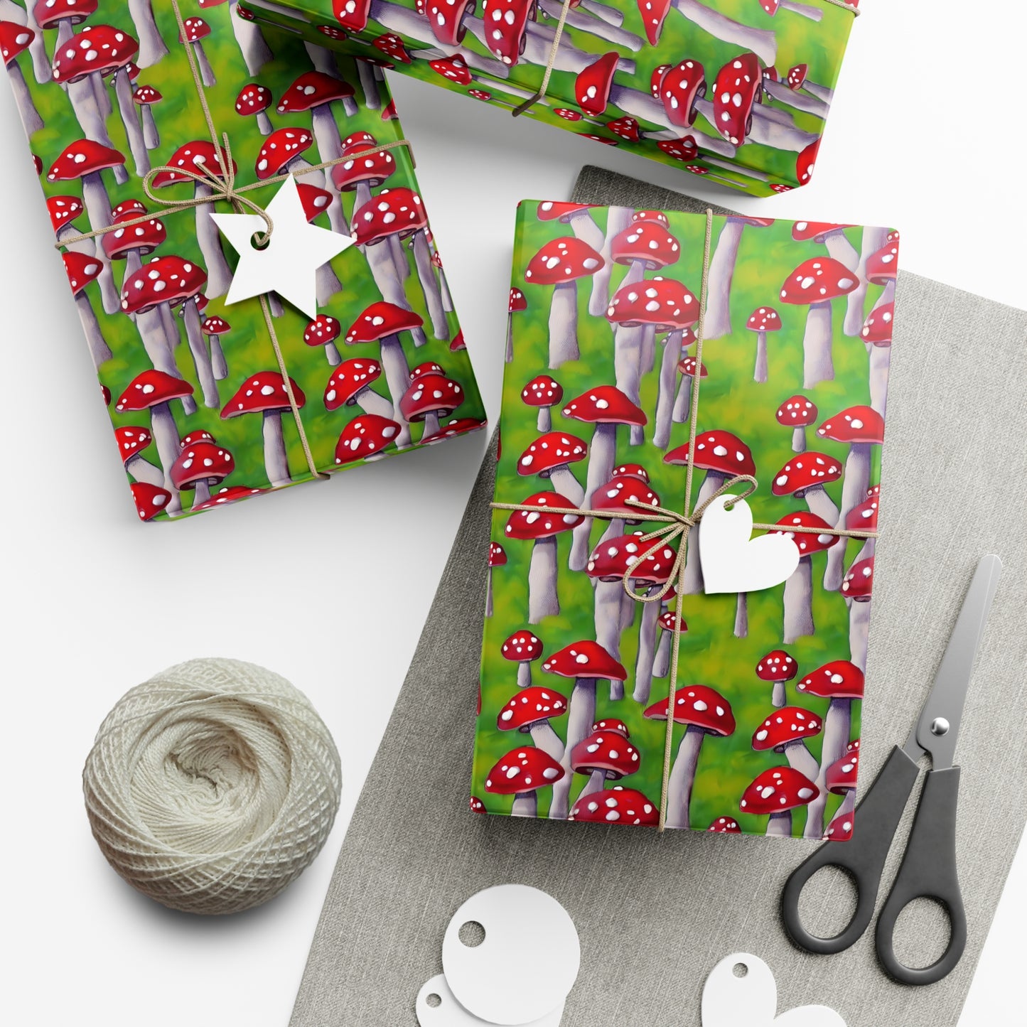 Mushroom Gift Wrapping Paper