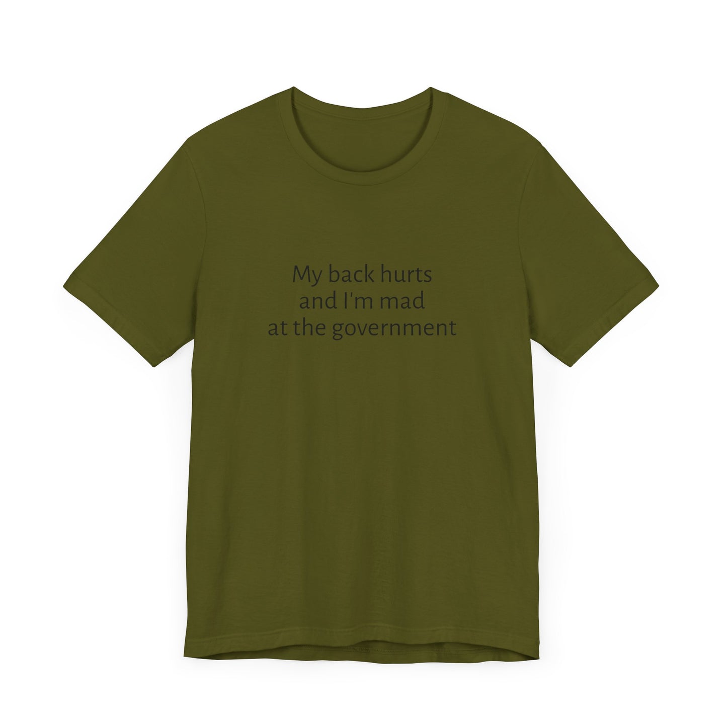 My Back Hurts & I'm Mad at the Government