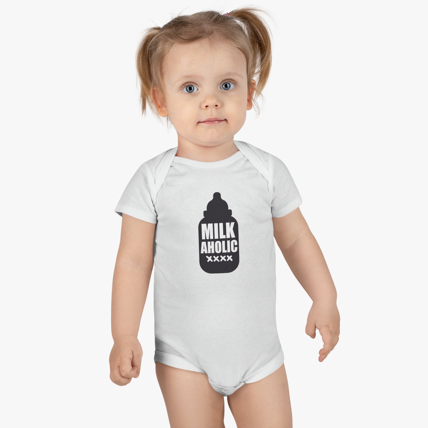 Milkaholic Short Sleeve Onesie®
