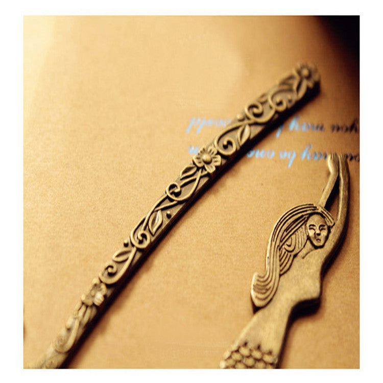 Mermaid vintage bookmarks