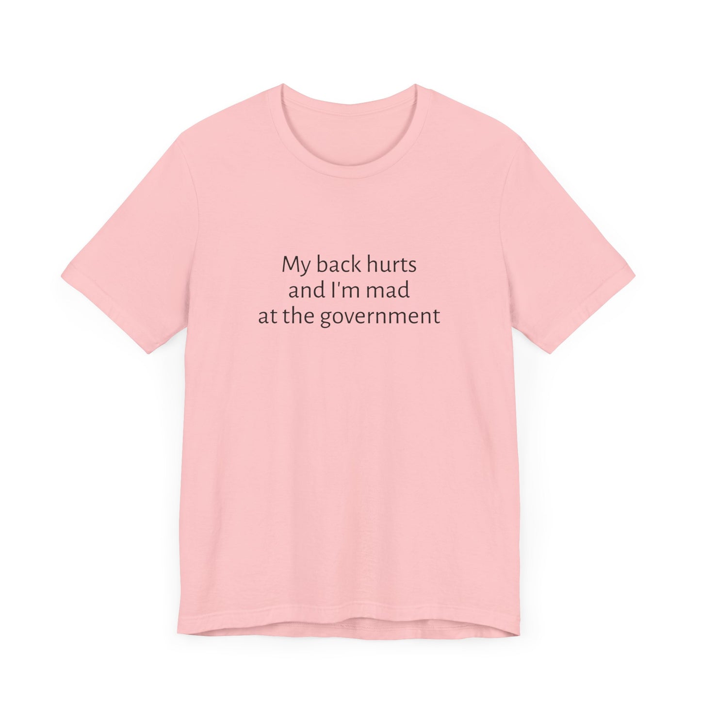 My Back Hurts & I'm Mad at the Government