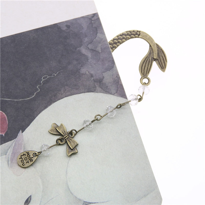 Mermaid vintage bookmarks