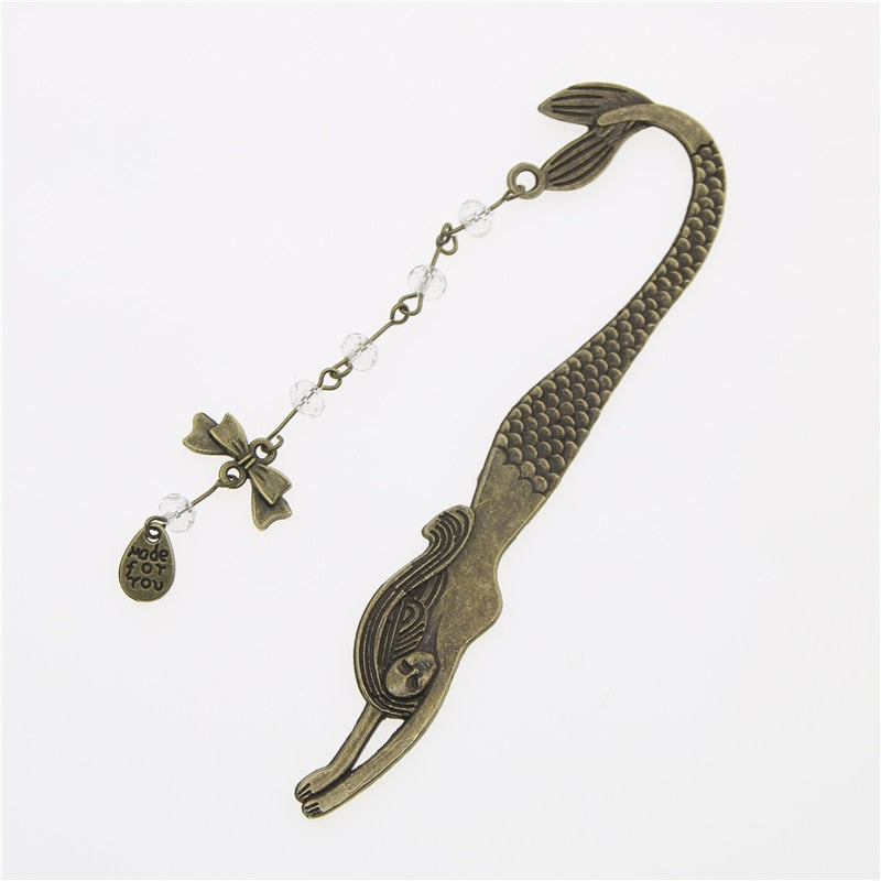 Mermaid vintage bookmarks