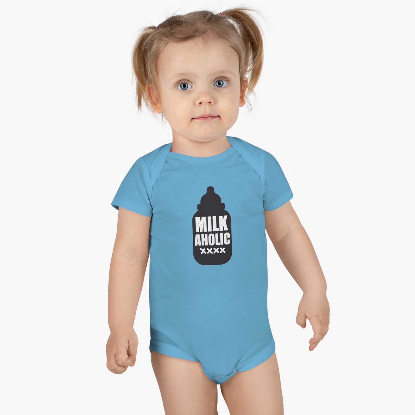 Milkaholic Short Sleeve Onesie®
