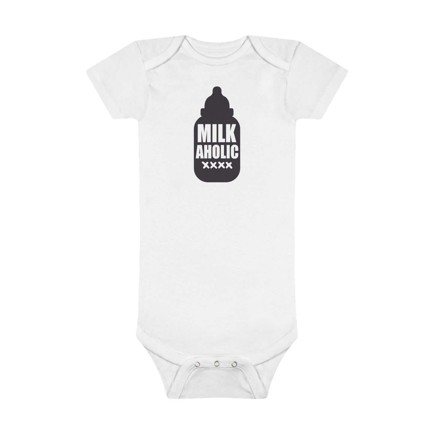 Milkaholic Short Sleeve Onesie®