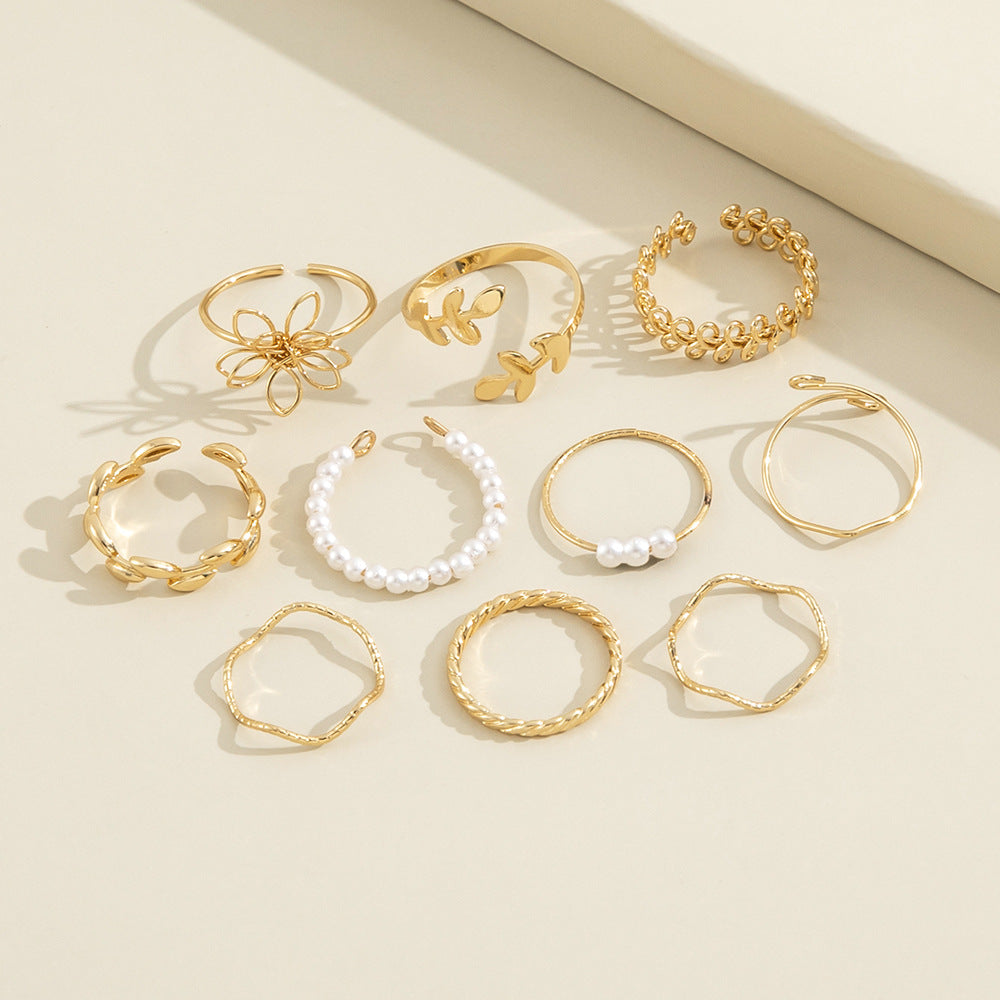 Flower Set Ring
