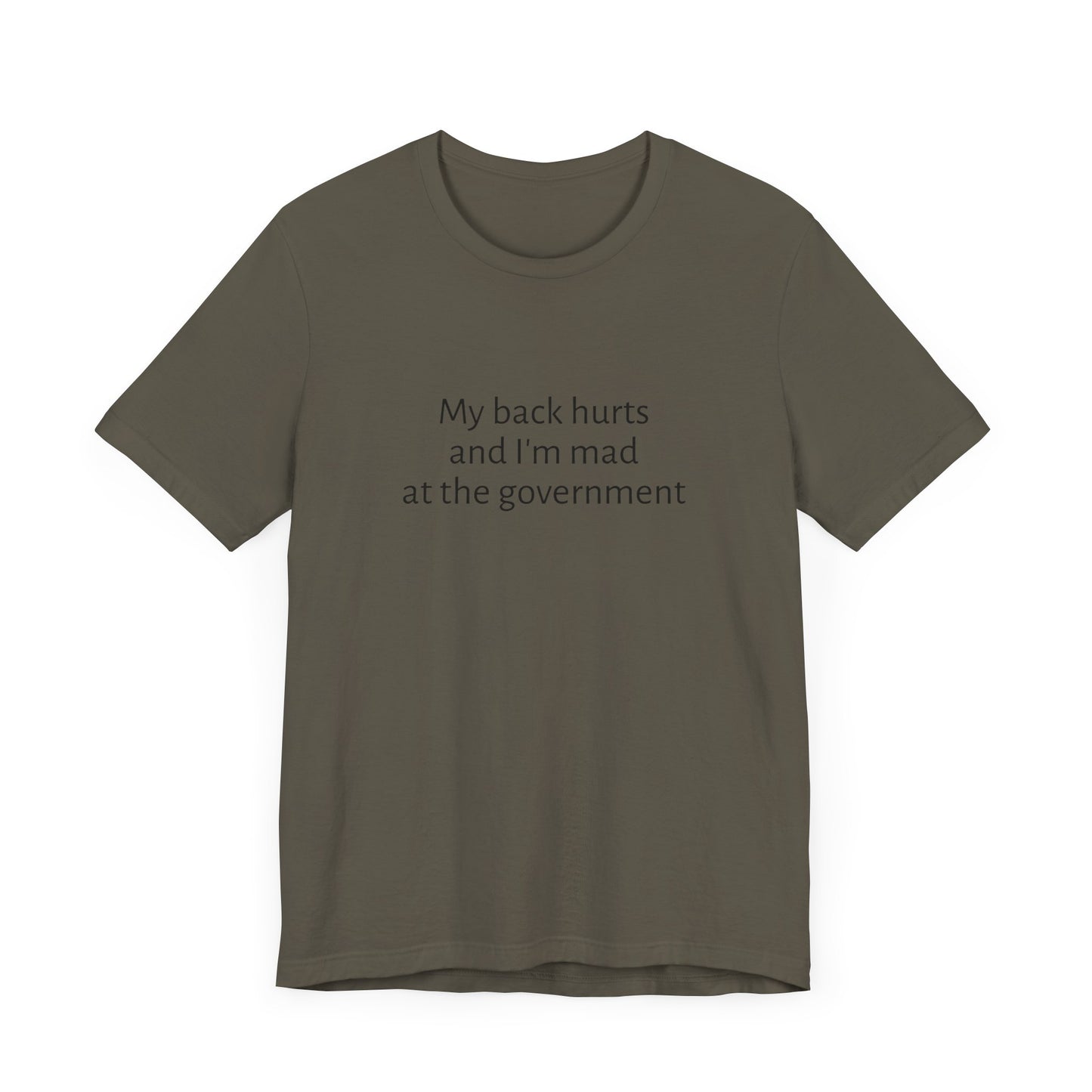 My Back Hurts & I'm Mad at the Government