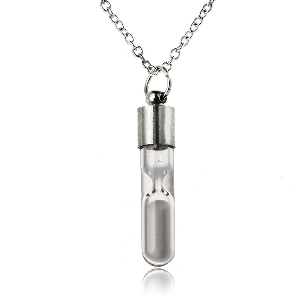 Hourglass Pendant Necklace