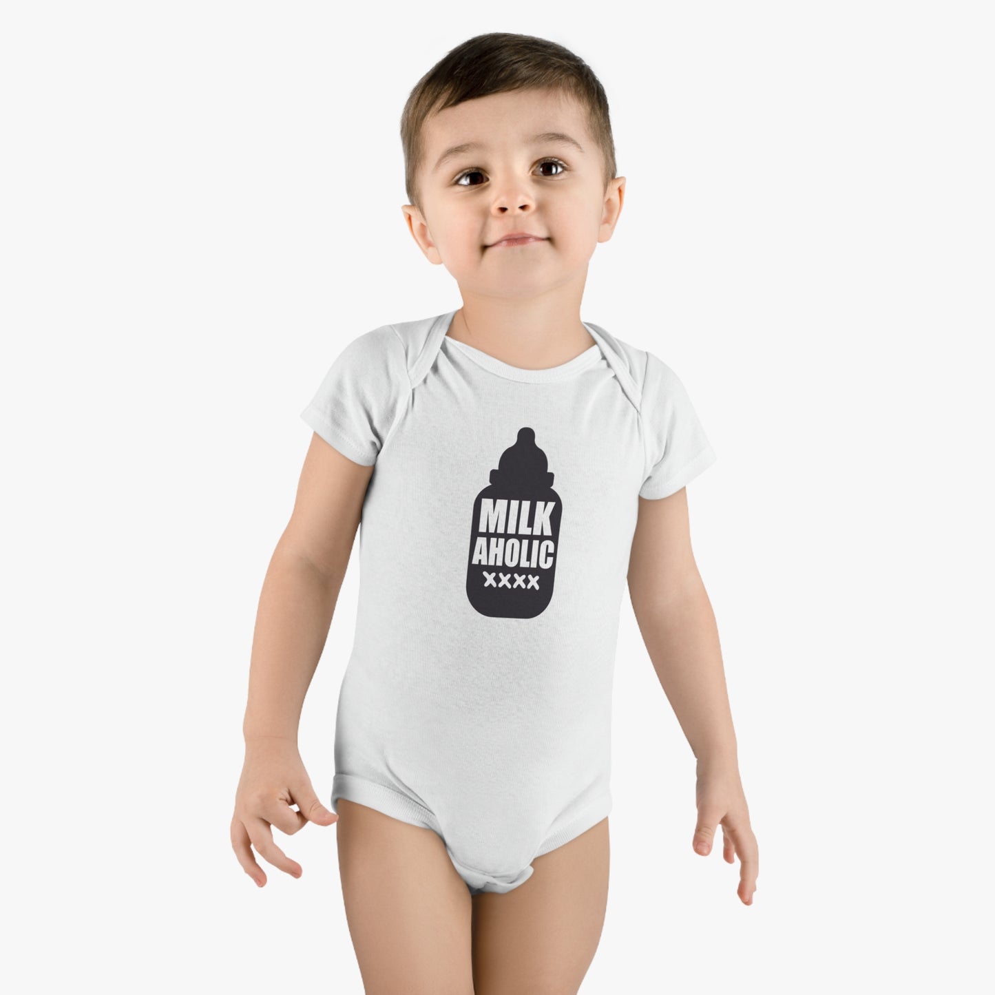 Milkaholic Short Sleeve Onesie®