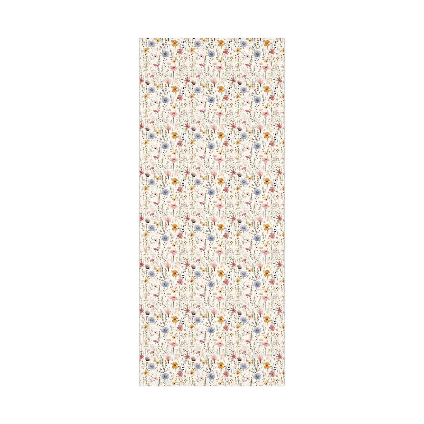 Pink Wildflower Gift Wrapping Paper