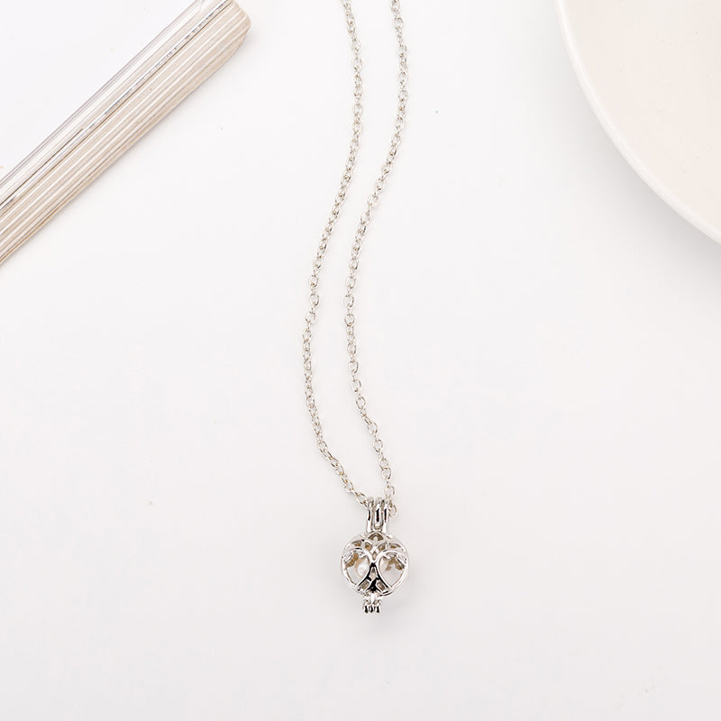 Glow-in-the-dark tree of life necklace