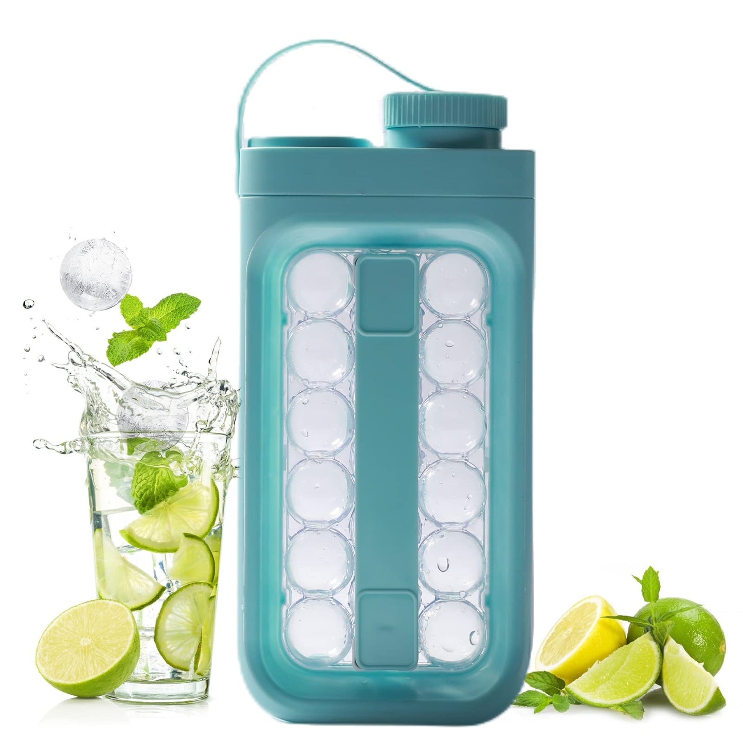 2-in-1 Portable Quick Release Ice Maker