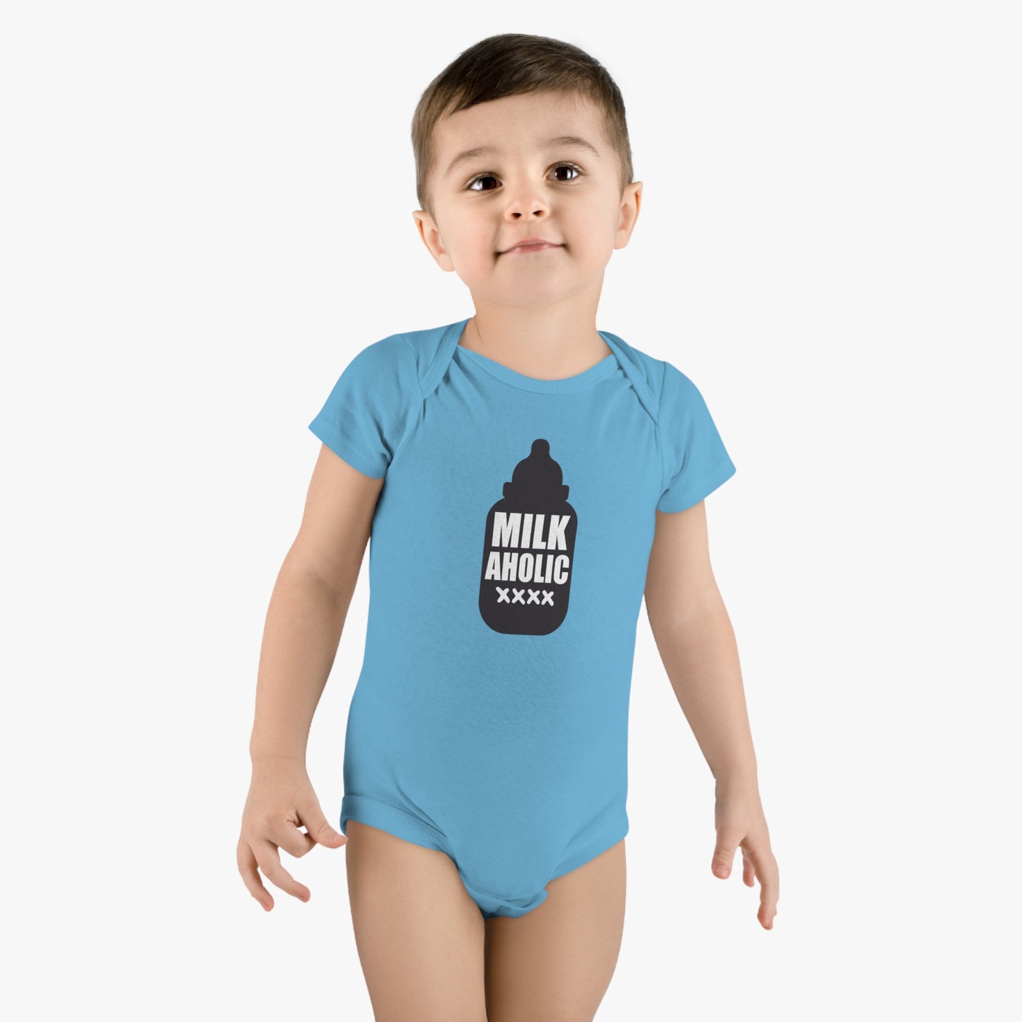 Milkaholic Short Sleeve Onesie®
