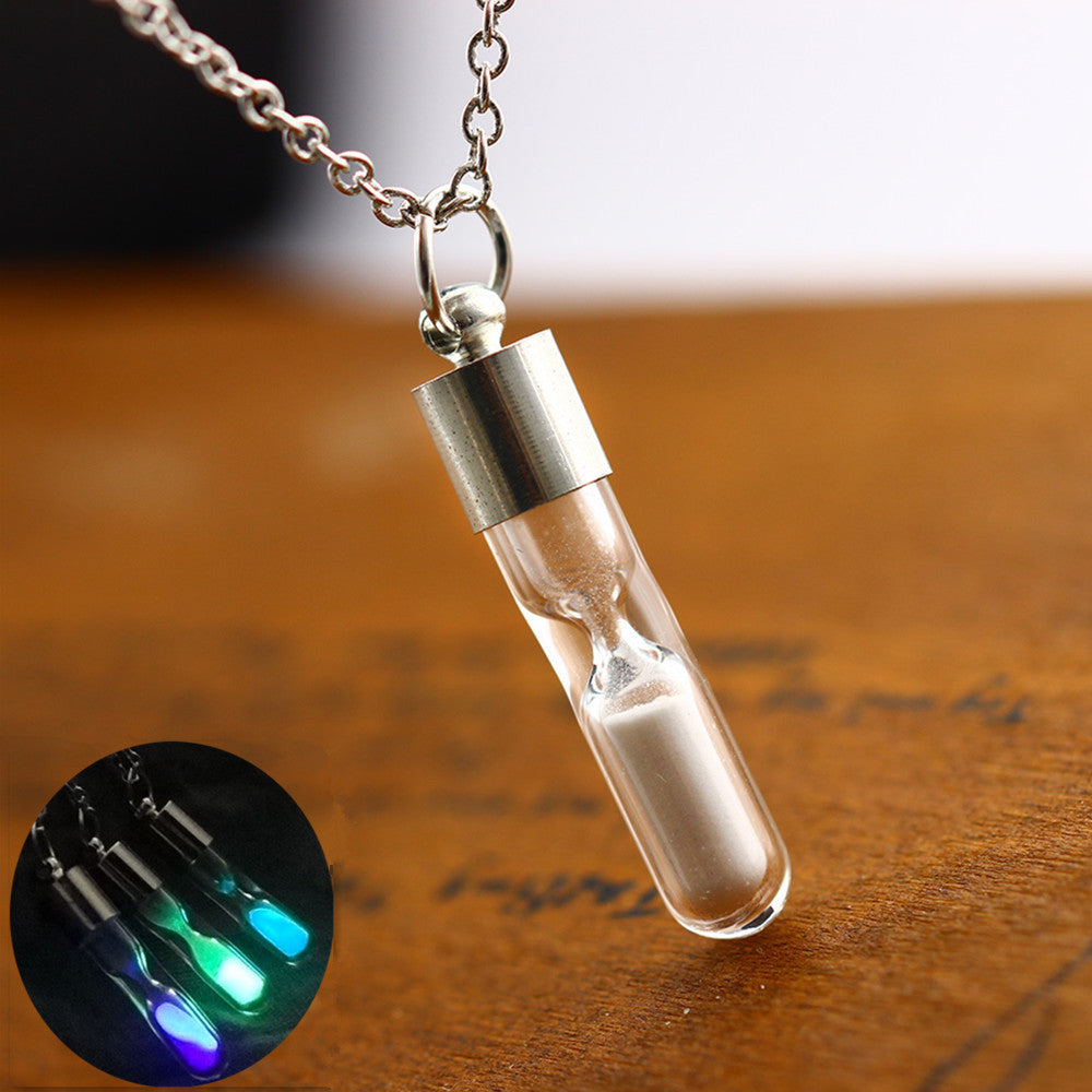 Hourglass Pendant Necklace
