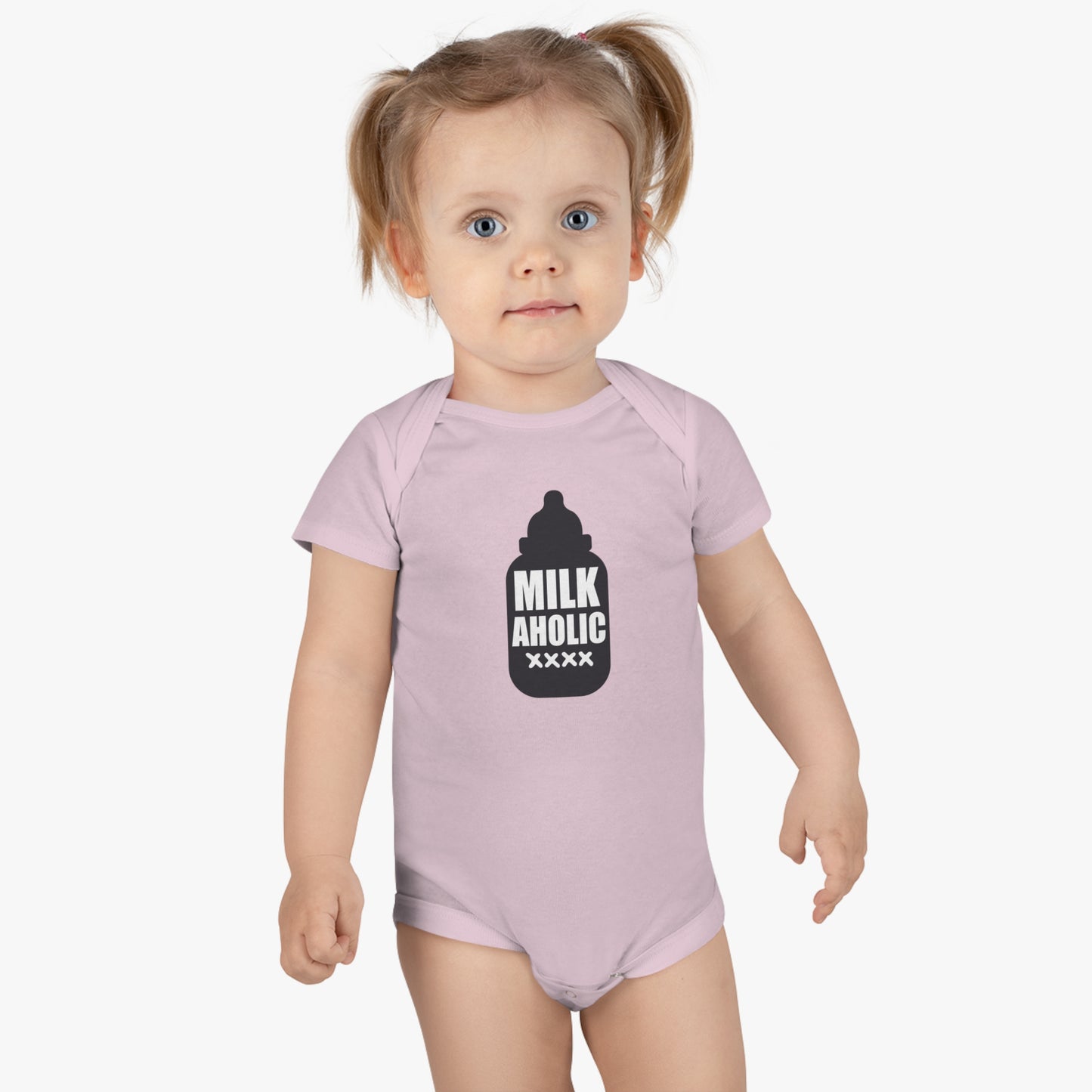 Milkaholic Short Sleeve Onesie®