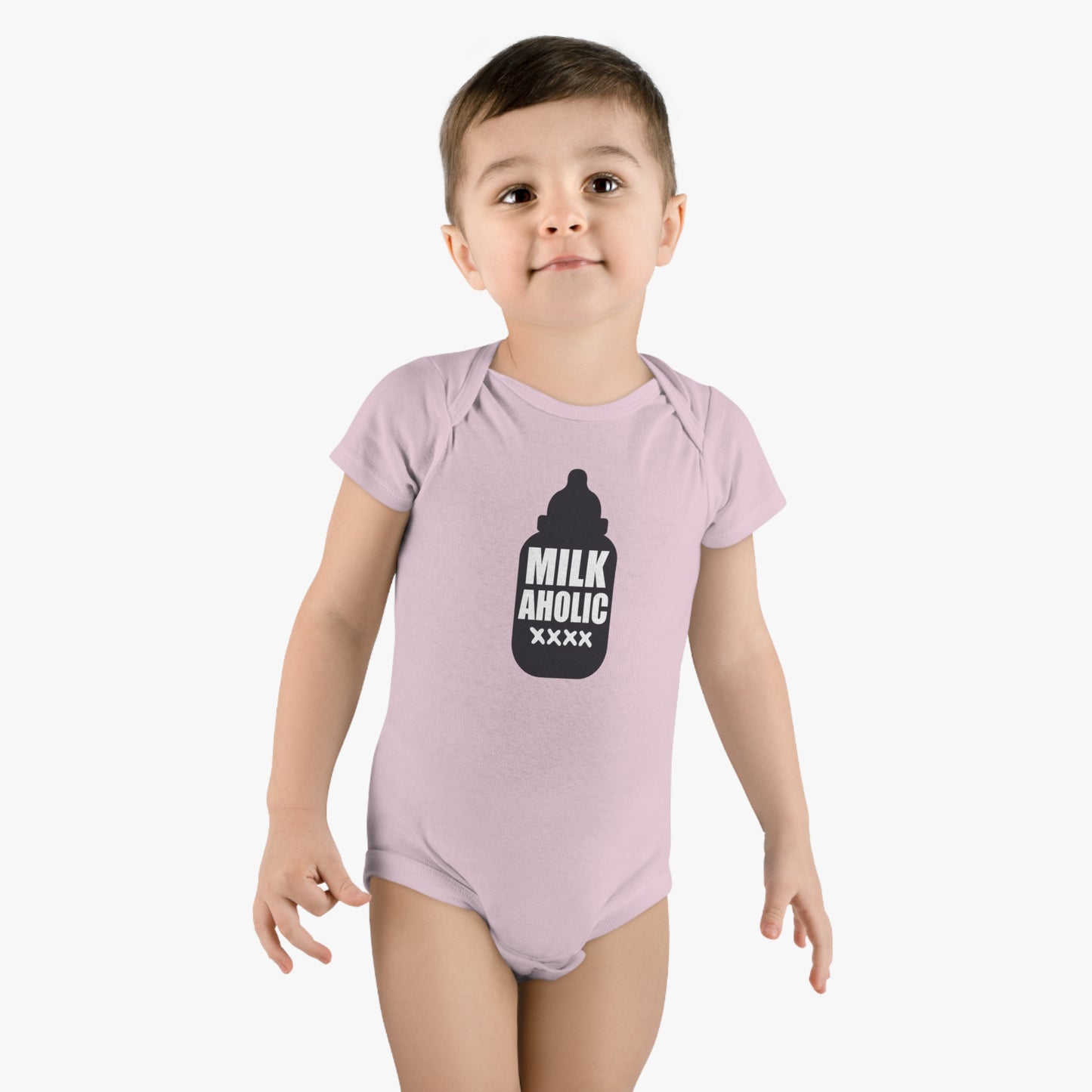 Milkaholic Short Sleeve Onesie®