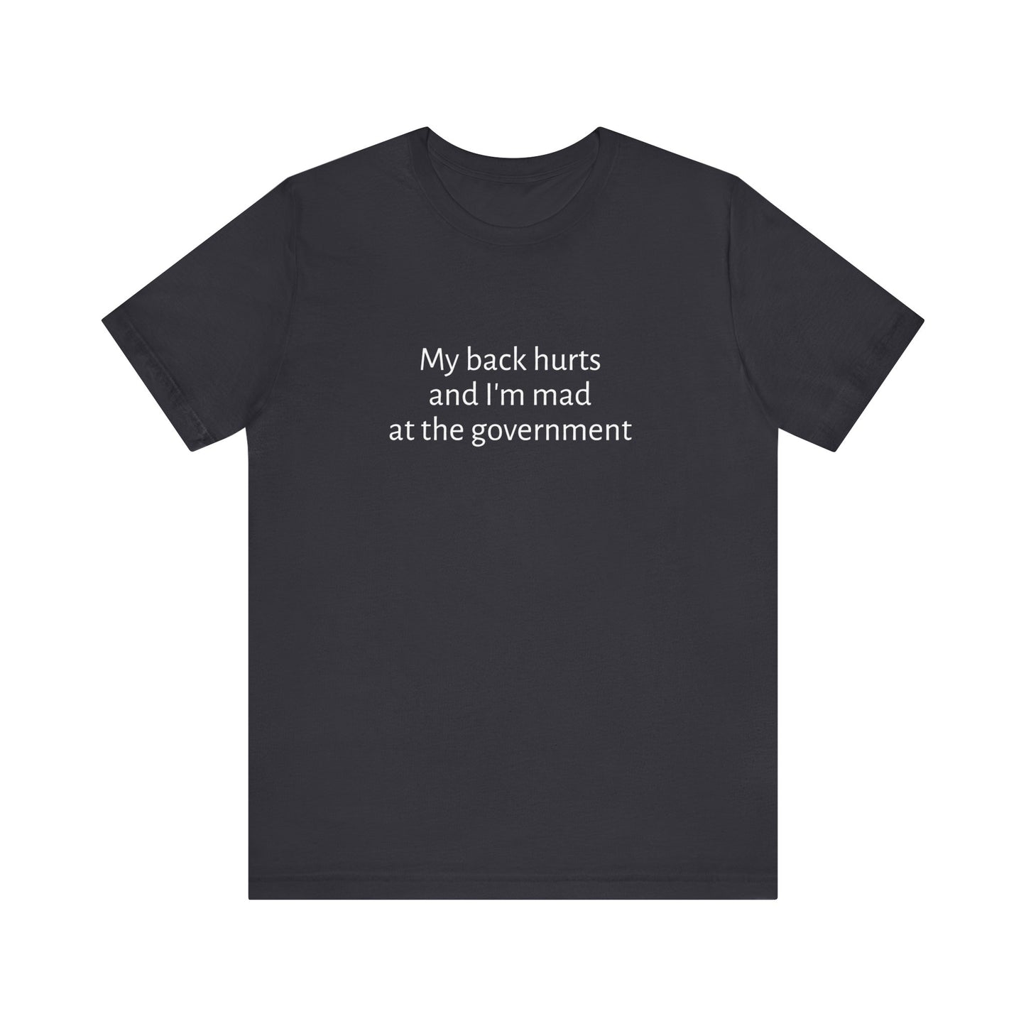 My Back Hurts & I'm Mad at the Government