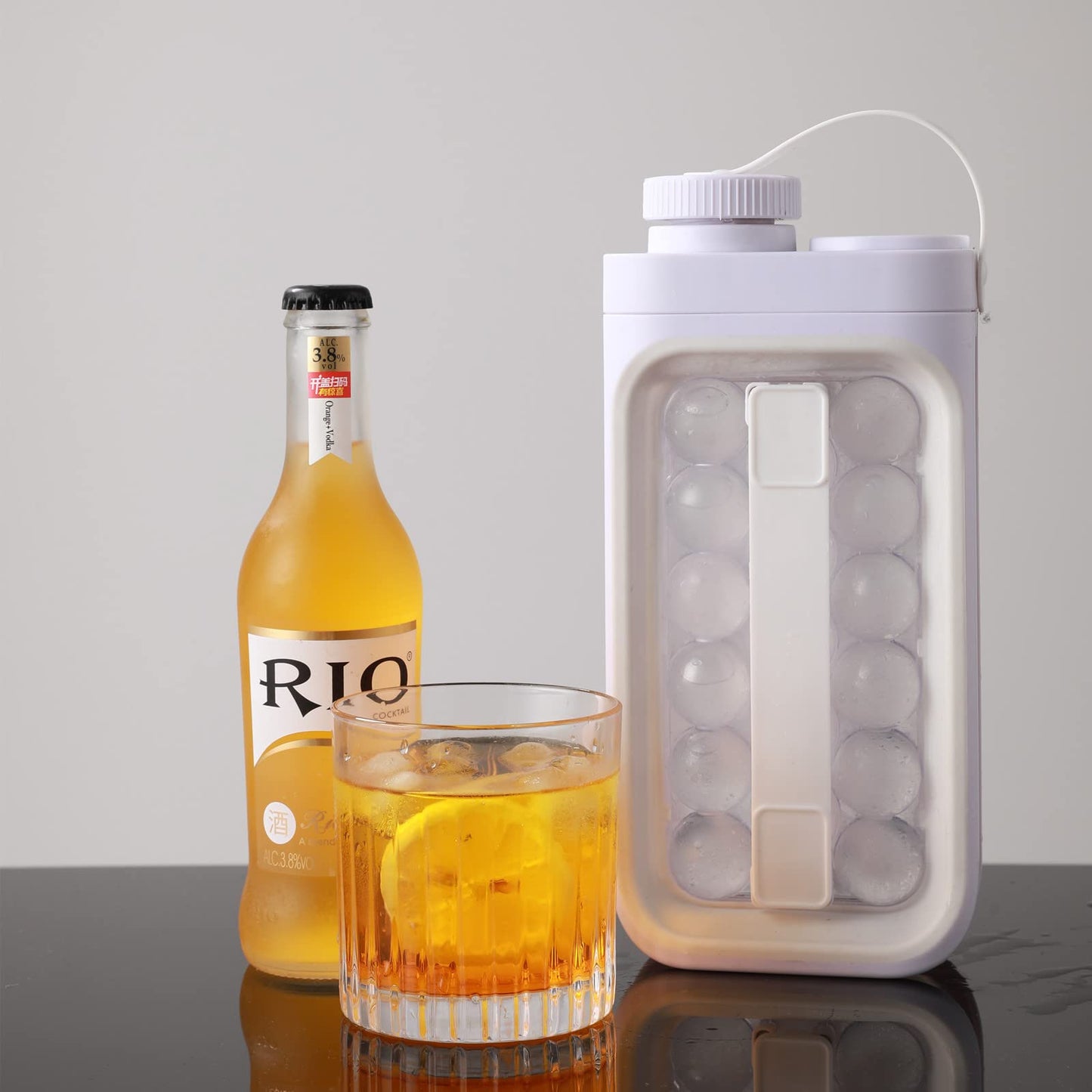 2-in-1 Portable Quick Release Ice Maker