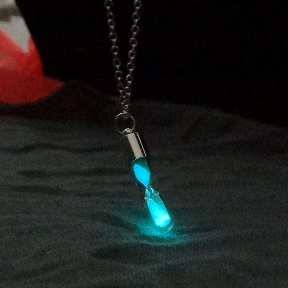 Hourglass Pendant Necklace
