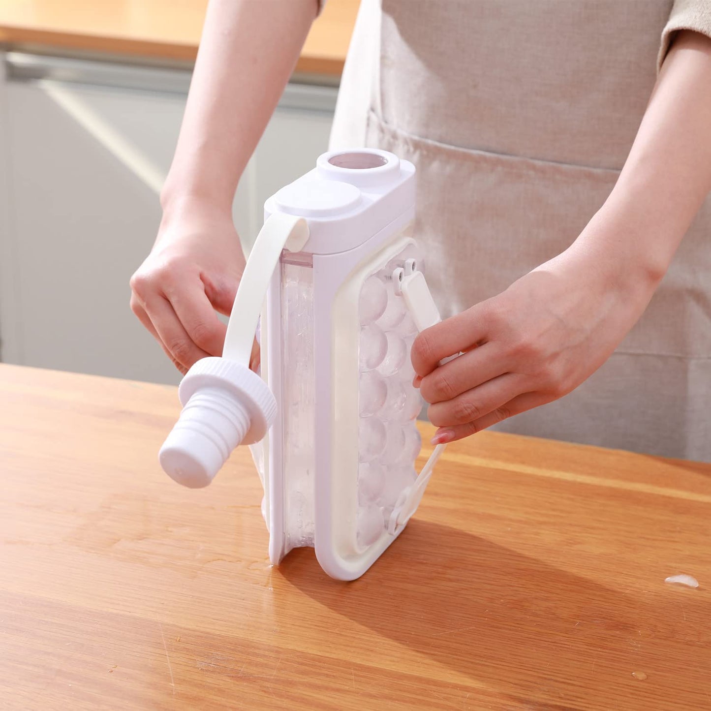2-in-1 Portable Quick Release Ice Maker