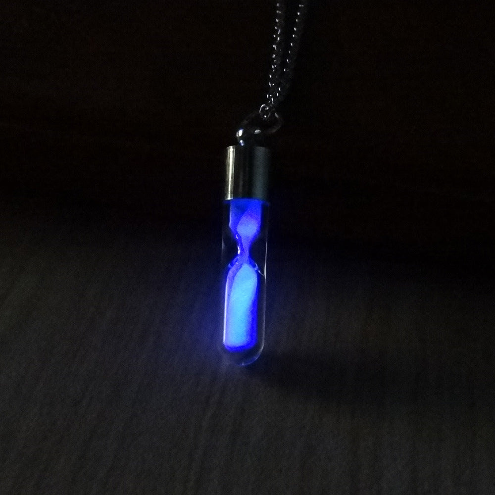 Hourglass Pendant Necklace
