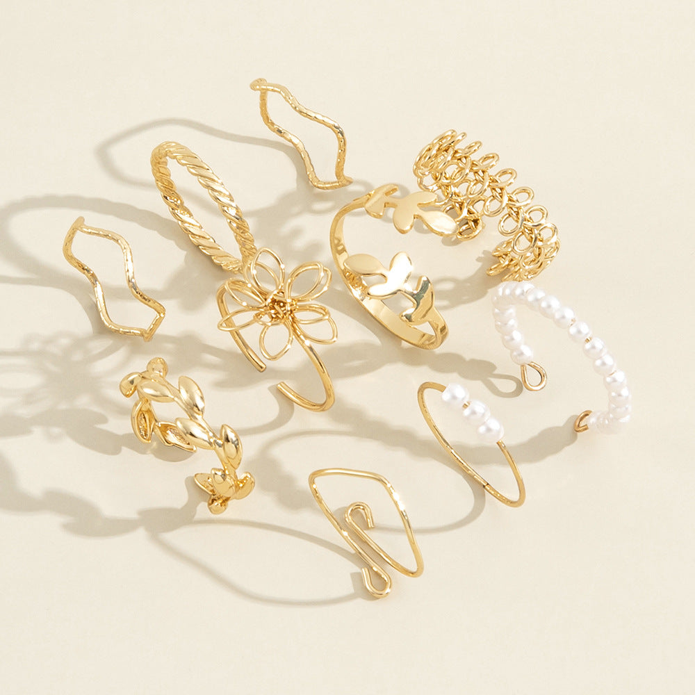 Flower Set Ring