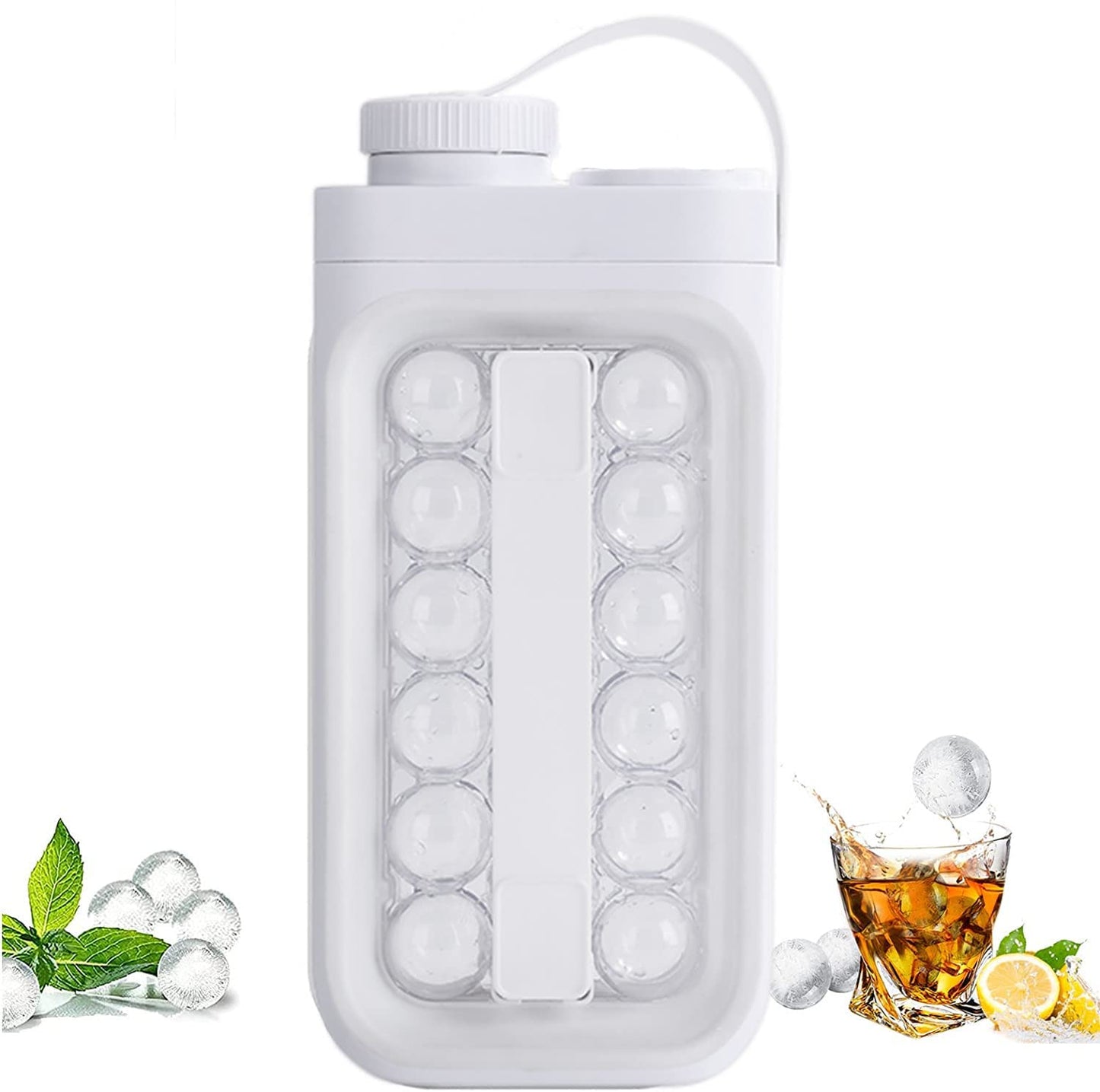 2-in-1 Portable Quick Release Ice Maker