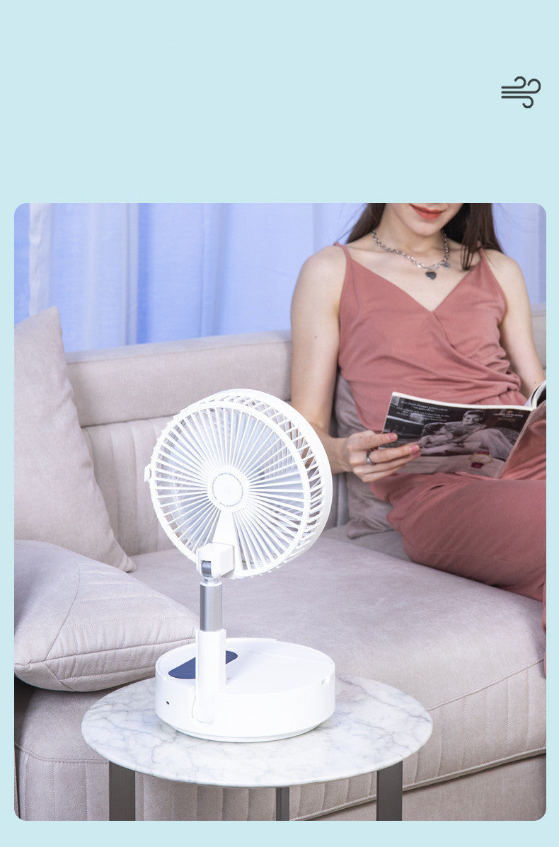 Portable folding fan, shaking head fan, remote control fan, personal fan, quiet fan, desk fan, travel fan, rechargeable fan, multiple wind speeds, long battery life.