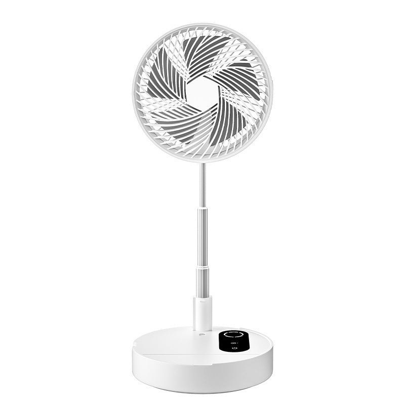 Portable folding fan, shaking head fan, remote control fan, personal fan, quiet fan, desk fan, travel fan, rechargeable fan, multiple wind speeds, long battery life.