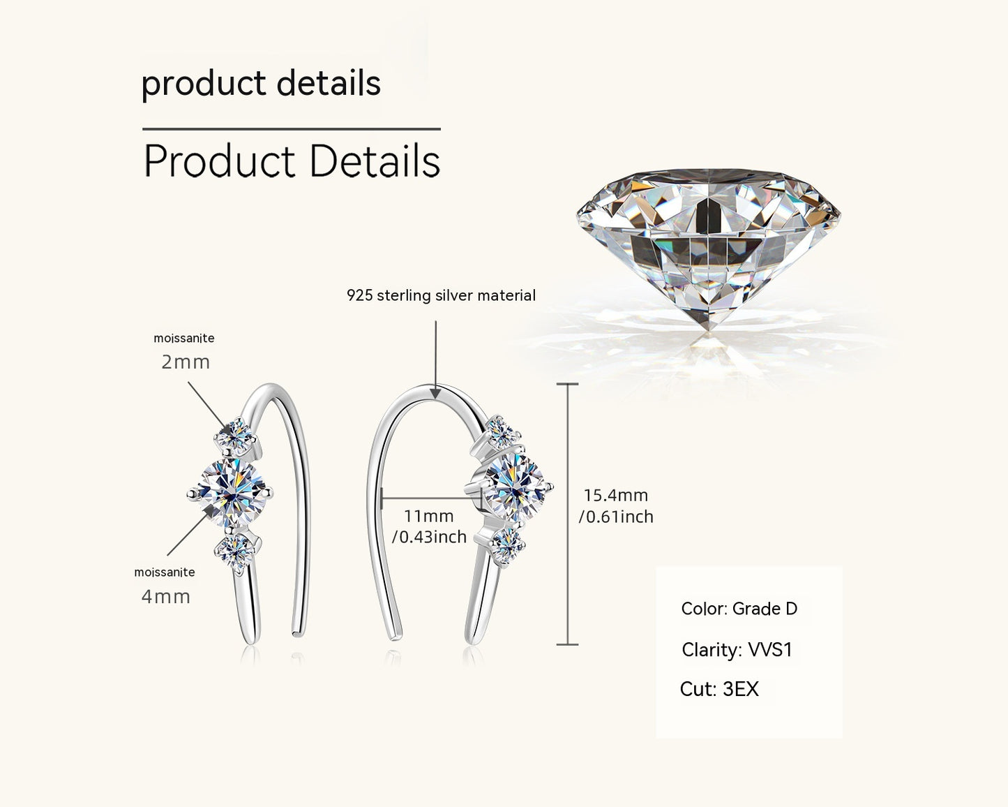 Diamond Earrings
