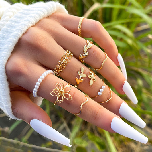 Flower Set Ring