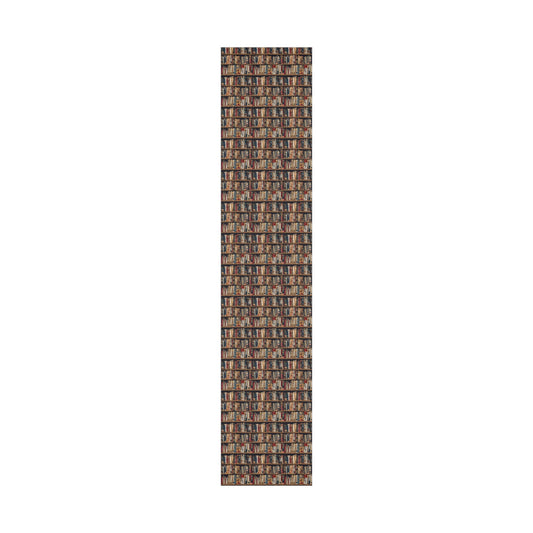 Book Shelf Gift Wrapping Paper