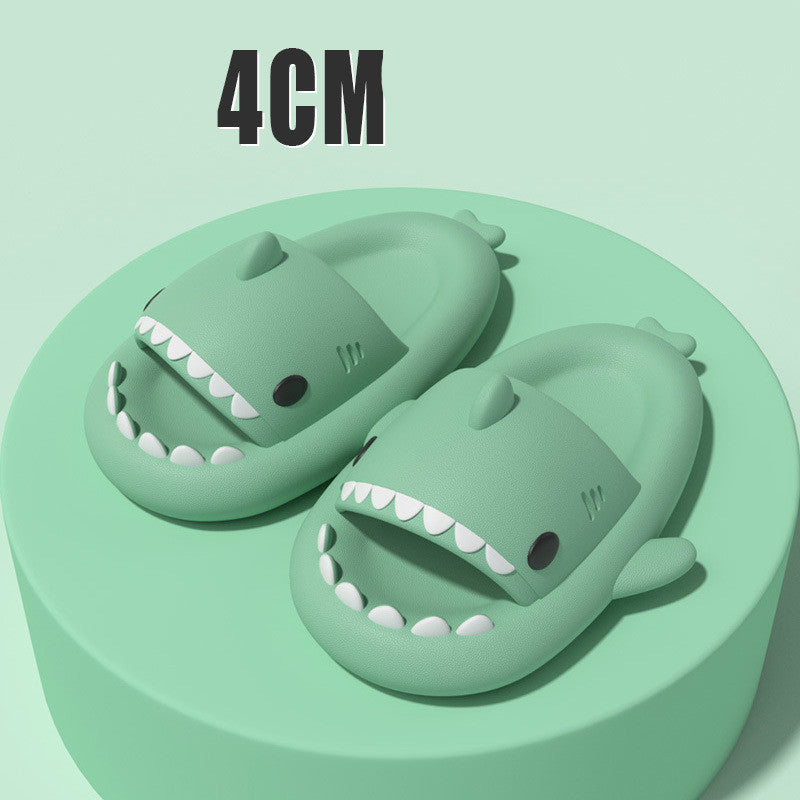 Adult's Slippers Funny Shark Cartoon