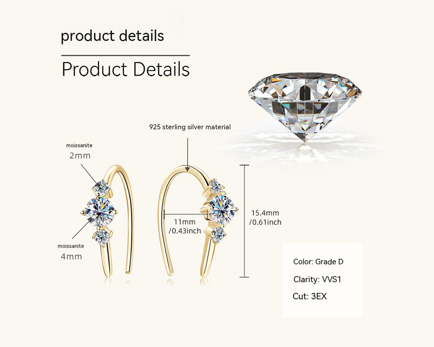 Diamond Earrings