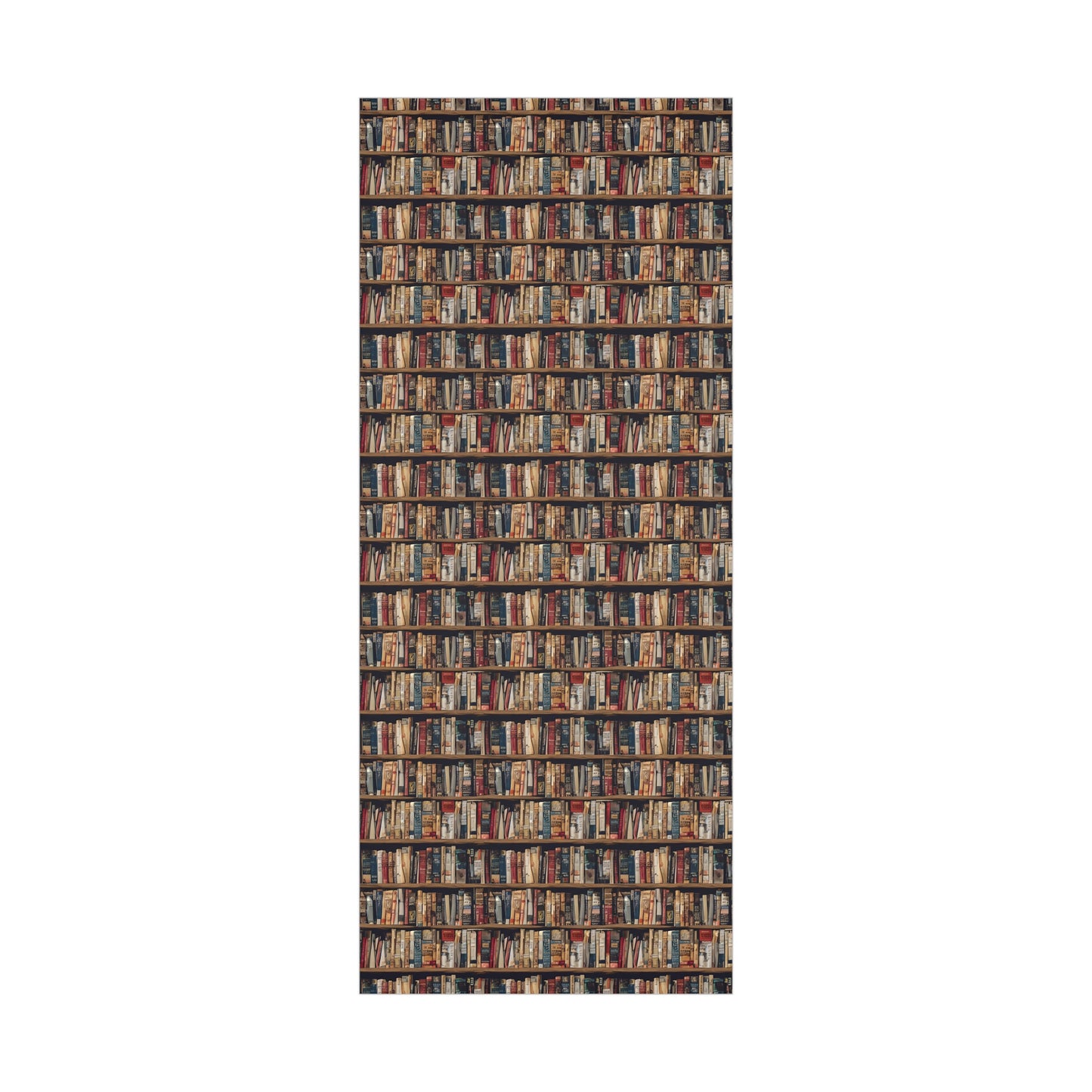 Book Shelf Gift Wrapping Paper
