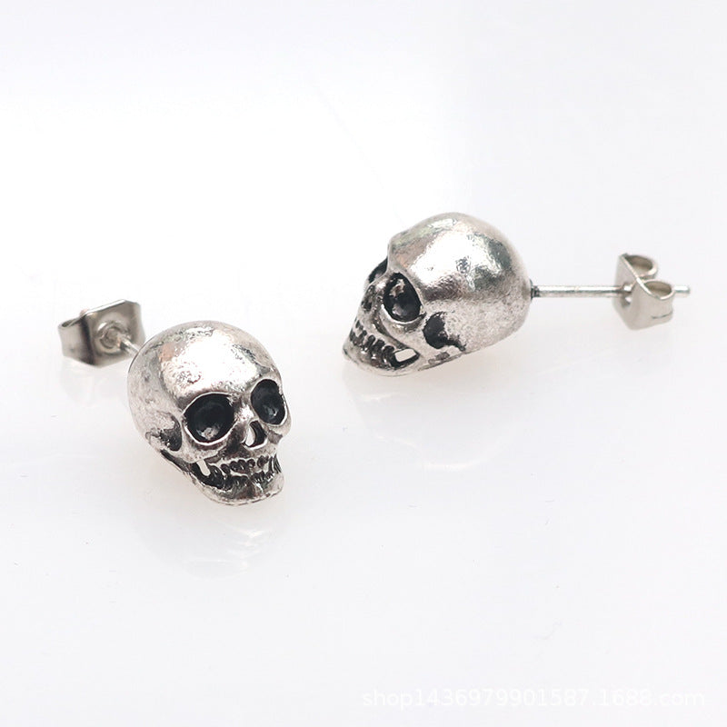 Skull Earrings For Halloween