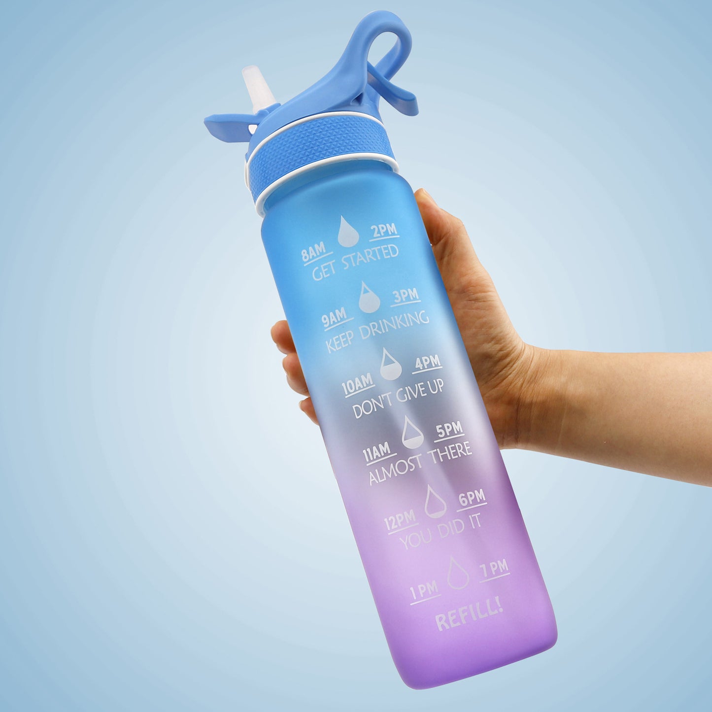 Misting Water Bottle