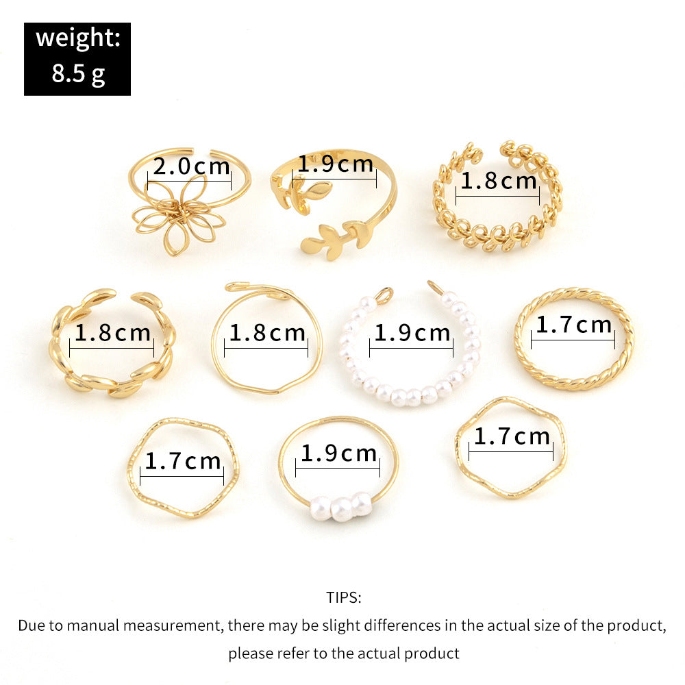 Flower Set Ring