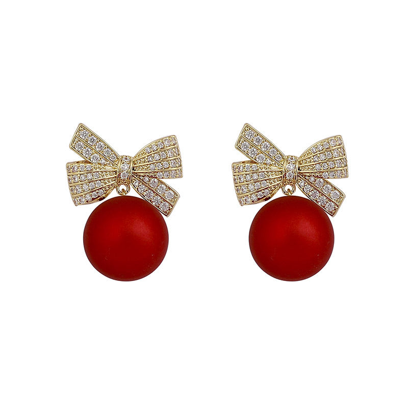 Bow knot earrings, cute earrings, dainty earrings, playful earrings, small earrings, everyday earrings, statement earrings, gift earrings, women's earrings, fashion earrings.